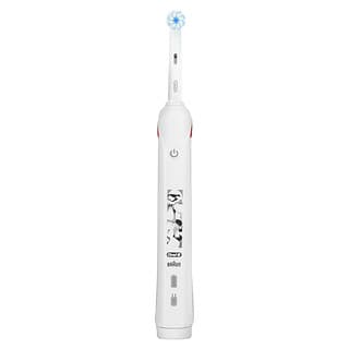 Oral-B, Kids, Rechargeable Toothbrush, 6+ Yrs, Star Wars, 4 Piece Set