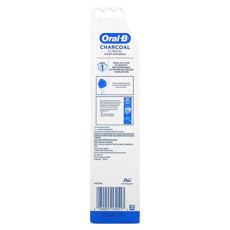 ORAL B Cepillo De Dientes Eléctrico Oral-B Power Charcoal
