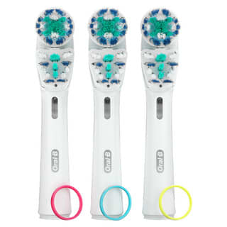 Oral-B, Dual Clean, Replacement Brush Heads, 3 Brush Heads