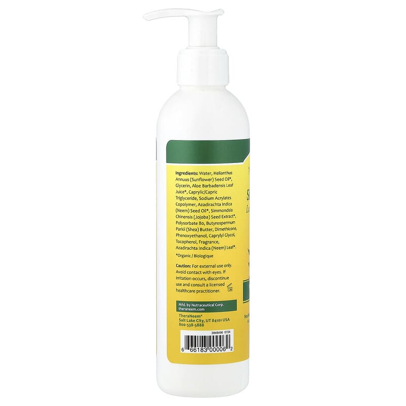 TheraNeem®, Skin Lotion, Neem Therapé, 8 fl oz (240 ml)