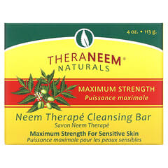 Organix South, Natürliche Neembaum-Therapie, Reinigungsseife, Maximale Kraft, 4 oz (113 g)