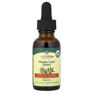 Organix South, Theraneem Naturals, Neem Leaf Extract, Neem-Blattextrakt, Nährstoffunterstützung, 100 mg, 30 ml (1 fl. oz.)