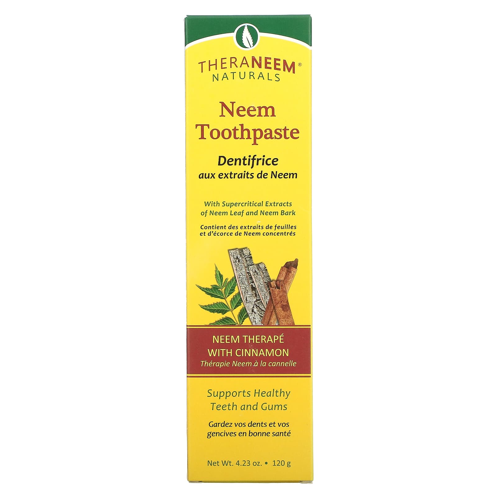 organix south theraneem naturals neem toothpaste