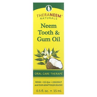 Organix South, TheraNeem Naturals, Neem Tooth & Gum Oil, Oral Care Therape, 0.5 fl oz (15 ml)