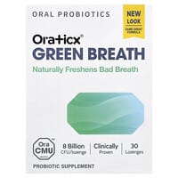 Green Breath Oral Probiotics、ミント、ロゼンジ30粒