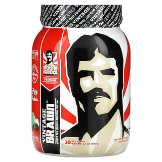 Old School Labs, Vintage Brawn, Golden Era Muscle-Building Powder, Mint Chocolate Chip, 2.1 lb (950 g)