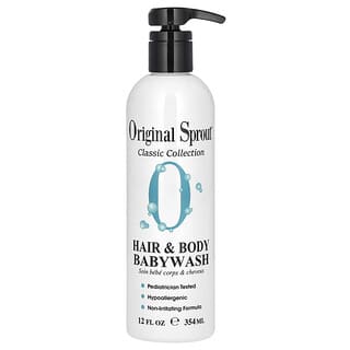 Original Sprout, Детское средство для мытья волос и всего тела, для младенцев и старше, 12 жидких унций (354 мл)