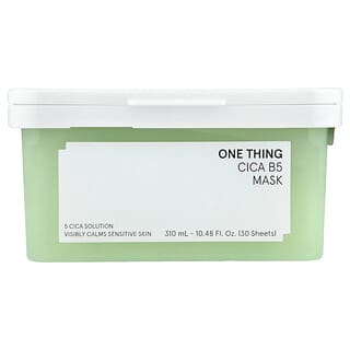 One Thing, Cica B5 Beauty Mask, 30 Sheets, 10.48 fl oz (310 ml)