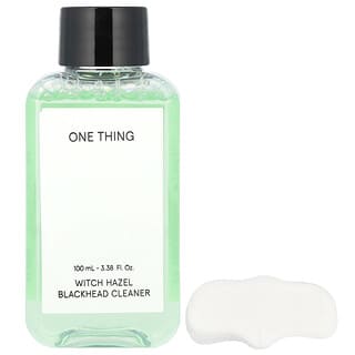 One Thing, Witch Hazel Blackhead Cleaner + Nose Pack Pad, 1 Set