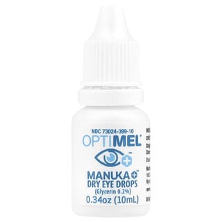 Optimel, Manuka + капли для сухих глаз, 10 мл (0,34 унции)