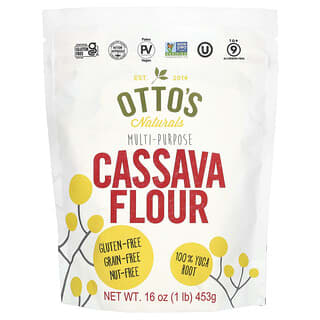 Otto's Naturals, Farine de manioc tout usage, 453 g