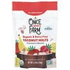 Once Upon A Farm, 유기농 코코넛 멜트, 유아용, 딸기 바나나, 28g(1oz)
