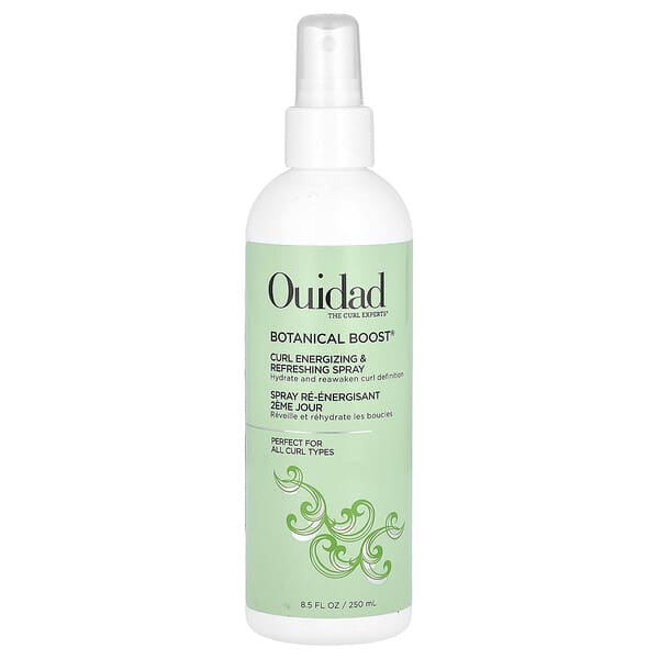Ouidad, Botanical Boost®, 컬 에너자이징 & 리프레싱 스프레이, 250ml(8.5fl oz)