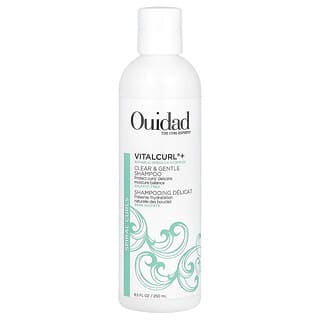 Ouidad, VitaCurl®+, Champú transparente y suave, Rizos en espiral, 250 ml (8,5 oz. líq.)