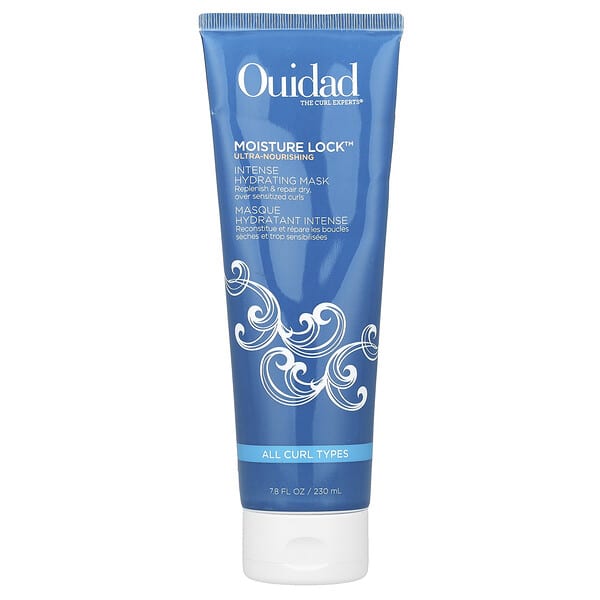 Ouidad, Moisture 잠금™, 인텐스 하이드레이팅 마스크, 230ml(7.8fl oz)