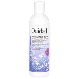 Ouidad, Unbreakable Bonds™, Après-shampooing fortifiant, Tous types de boucles, Sans parfum, 250 ml