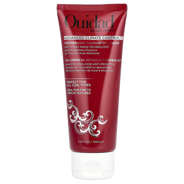 Ouidad, Advanced Climate Control®, Featherlight Touch-Up Gel Cream, 3.4 fl oz (100 ml)