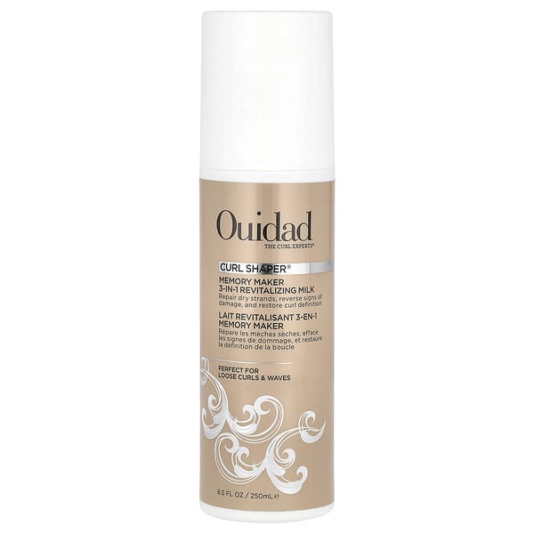 Ouidad, Curl Shaper®, 기억력 제조기 3-In-1 리바이탈라이징 밀크, 250ml(8.5fl oz)
