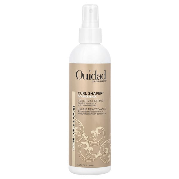 Ouidad, Curl Shaper®, 바운스 백, 리액티베이팅 미스트, 250ml(8.5fl oz)