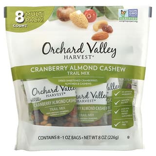 Orchard Valley Harvest, Cranberry Almond Cashew Trail Mix, 8 Bags, 8 oz (226 g)
