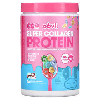 Obvi, Super Collagen Protein, Fruity Cereal, 12.69 oz (360 g)