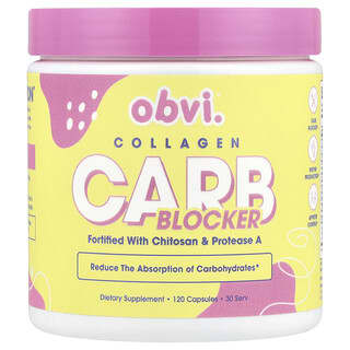 Obvi, Collagen Carb Blocker, 120 Capsules