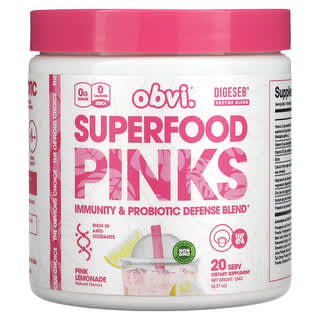Obvi, Superfood Pinks, Pink Lemonade, 4.37 oz (124 g)