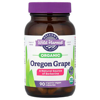 Oregon's Wild Harvest, Органический орегонский виноград, 90 органических веганских капсул (380 мг на капсулу)