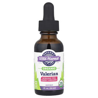 Oregon's Wild Harvest, Organic Valerian Extract, 1,000 mg, 1 fl oz (30 ml)