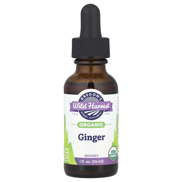 Organic Ginger Extract, 1 fl oz (30 ml)