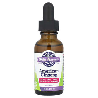 Oregon's Wild Harvest, American Ginseng Extract, 1,000 mg, 1 fl oz (30 ml)