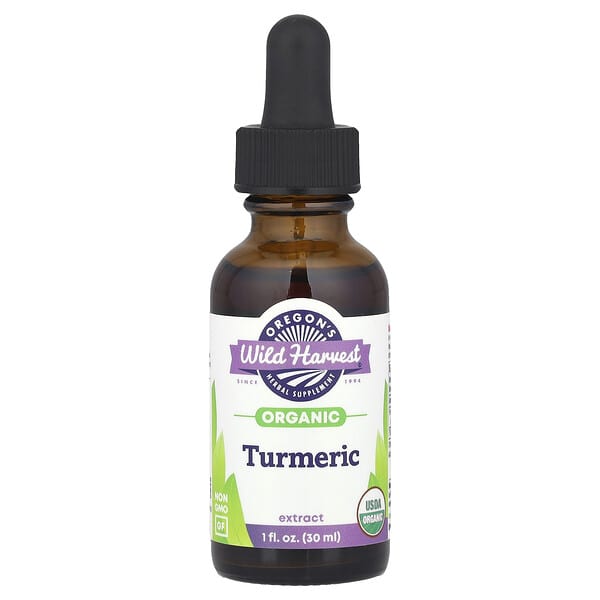 Organic Turmeric Extract, 1 fl oz (30 ml)