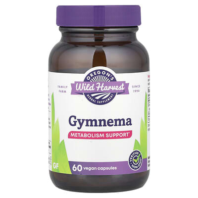 Oregon's Wild Harvest, Gymnema Gymnema, 60 Vegetarian Capsules