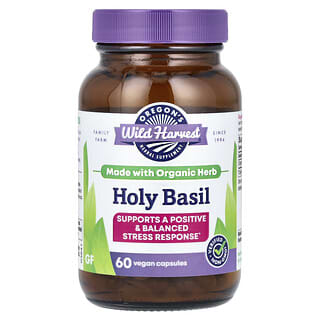 أوريغونز وايلد هارفست‏, Holy Basil ، 60 كبسولة نباتية