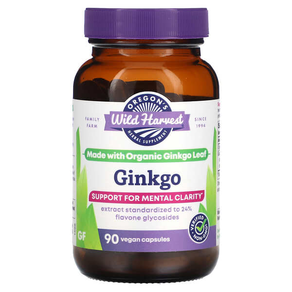Ginkgo, 90 Vegan Capsules
