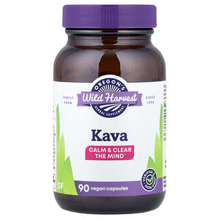 Oregon's Wild Harvest, Kava, 90 Vegan Capsules (400 mg per Capsule)