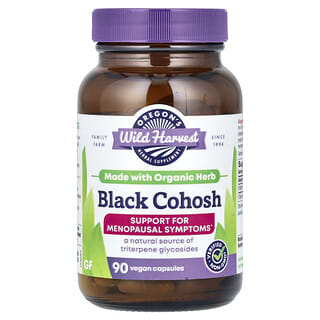 Oregon's Wild Harvest, Black Cohosh, 90 Vegan Capsules