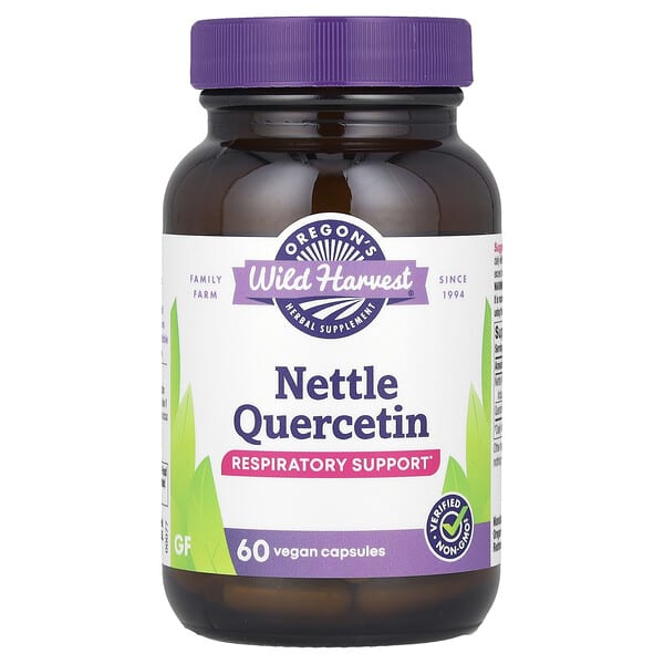 Oregon's Wild Harvest Nettle Quercetin, 60 Vegan Capsules