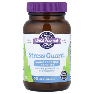 Oregon's Wild Harvest, Stress Guard™, 90 Vegan Capsules