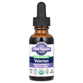 Oregon's Wild Harvest, Biodynamic, Valerian Extract, 1 fl oz (30 ml)
