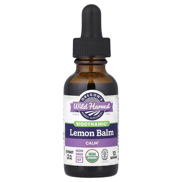 Biodynamic®, Lemon Balm, Calm, 1 fl oz (30 ml)