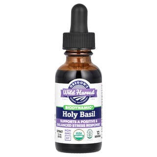Oregon's Wild Harvest‏, Biodynamic, Holy Basil Extract, 1 fl oz (30 ml)