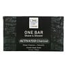 One Bar, Shave & Shower, Activated Charcoal, 3.5 oz (100 g)