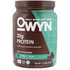 Protein, 100% Plant-Based Powder, Dark Chocolate, 1.2 lb (539 g)