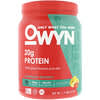 Protein, 100% Plant-Based Powder, Strawberry Banana, 1.1 lbs (512 g)