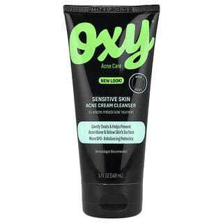 Oxy Skin Care, Érzékeny bőr akne tisztító prebiotikumokkal, illatanyag mentes, 148 ml