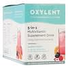 Oxylent, Напиток с мультивитаминными добавками, с разными вкусами, 30 пакетиков по 6,4 г (0,23 унции) каждый