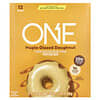 One Brands, Camilan Batangan ONE, Donut Berglasir Maple, 12 Camilan Batangan, Masing-Masing 60 g (2,12 ons)