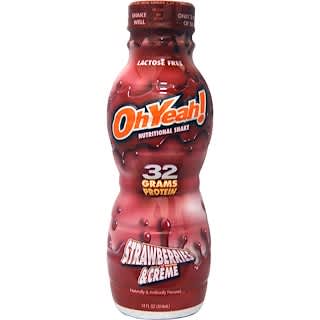 One Brands, Nutritional Shake, Strawberries & Creme, 14 fl oz (414 ml)
