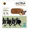 Olyra, Biscoitos Orgânicos para o Café da Manhã, Avelã e Alfarroba, 4 Pacotes de 1,32 oz (37,5 g) Cada